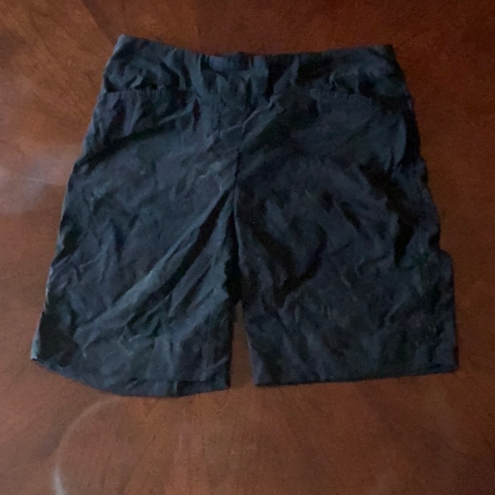 Kids Black Casual Shorts